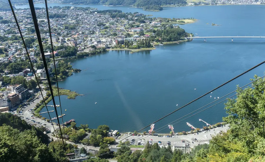 カチカチ山ロープウェイ