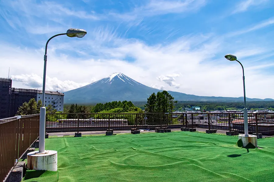 展望テラスから眺める